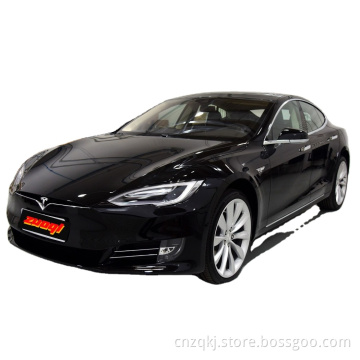Tesla Model S Deep Blue 637KM Three Motor All Wheel Drive Electric Vehicles Medium Large Car Total Horsepower Of Motor 1020Ps